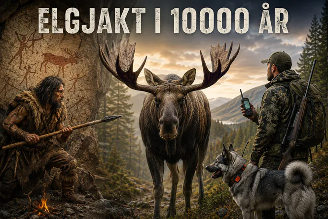 Hovedbilde Elgen og elgjakta – fra istidens jegere til ...